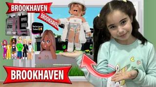 ELİF İLE ROBLOXDA KARAKTER YAPTIK Brook Haven