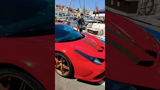 PUERTO BANUS 🇪🇦 FERRARI ❤️💛❤️SUPER CARS 2022