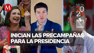 Estos son los primeros spots de los precandidatos para la presidencia en 2024