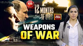 How Firepower Of Ukraine Multiplied With Western Weapons Of War| 1 Year Of Ukraine-Russia War