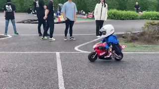 香ノ紬稀 ポケバイ 初めてのコース走行🏍2024.6.1~2 IN 千葉北 オマケのまきじょう みぶげん ポケバイ