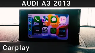 Audi A3 2013 Factory Style Wireless Carplay/Android Auto on MMI Screen