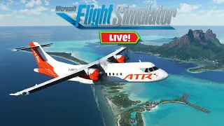 Microsoft Flight Simulator - ATR 72-600 - Tahiti – Bora-Bora