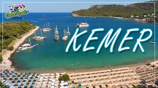 KEMER 🌴 ANTALYA | Ay Işığı Plajı | Yörük Parkı | Gezilecek Yerler