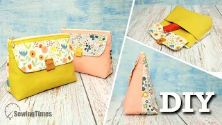 Sew Your Own Floral Zipper Pouch 🍒 Easy Sewing Tutorial!