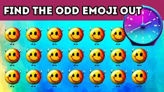 It's very difficult, not for everyone | Find The Odd Emoji Out