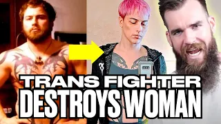 Transgender Fighter DESTROYS a Woman