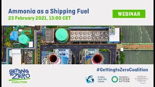 Ammonia as a Shipping Fuel | Getting to Zero Coalition