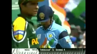 Sachin Famous 6 on shoaib Akhtar Bowling - 2003 Cricket World cup against Pakistan.