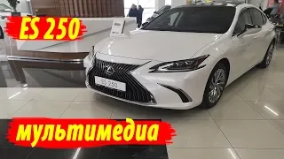 LEXUS ES 250 различия в комплектациях Premium и Luxury | обзор мультимедийной системы