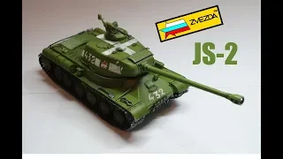 Zvezda 1/72 JS-2 Tank Full Build