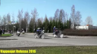 Oulun Motoristien Vappuajo 2016