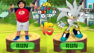 Tag with Ryan vs Sonic Dash - Silver Sonic New Character Update All Characters Unlocked All Costumes