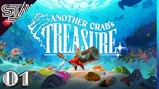 Cute and Tricky Souls-likes Adventure | Another Crab's Treasure - Ep. 1