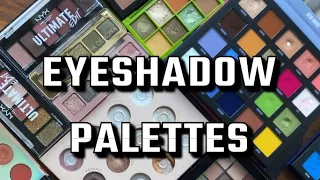 Makeup inventory 2023/2024 - Eyeshadow palettes collection & declutter