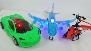 Transparent 3d lights airbus a380 and 3d lights rc car and helicopter ।Radio control airbus a386।rc