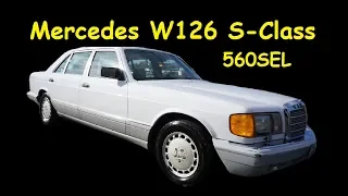 1991 MERCEDES BENZ ~ S-CLASS SEDAN CLASSIC CAR VIDEO REVIEW