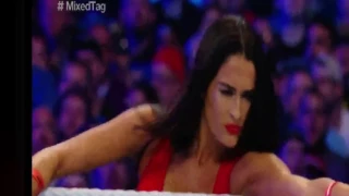 John Cena and Nikki Bella vs The Miz and Maryse full match wrestleMania33 2017!!!