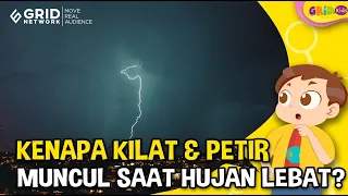 Proses Terjadinya Hujan, Petir, dan Kilat. Ternyata Petir dan Kilat Berbeda -Fakta Menarik