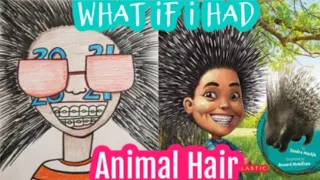 What If I had Animal Hair? | How to draw yourself with animal hair