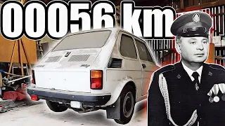 OGLĄDAMY fabrycznie NOWEGO FIATA 126p. Nie był odpalany od 1988 roku. Nie uwierzysz z jakiego powodu