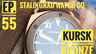 Stalingrad Watch Co, Kursk Bronze Diver: first impressions