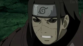 orochimaru revive os 4 hokages, os hokages chegam ao campo de batalha. naruto shippuden