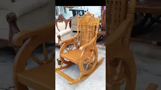 Wooden Rocking chair design# Relaxing Chair