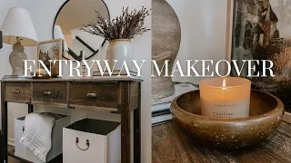 Entryway Makeover | Thrifted Home Decor | Entryway Makeover on a Budget