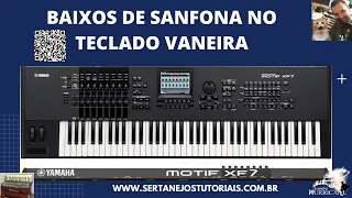 #7 BAIXOS DE SANFONA NO TECLADO VANEIRA TecladoEvandro HurricaneFurlan