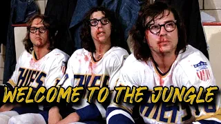 Guns N' Roses - Welcome To The Jungle • Slap Shot Hanson Brothers Edition