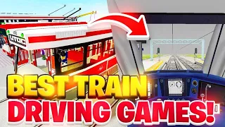 THE BEST ROBLOX TRAIN DRIVING GAMES TO PLAY IN 2022