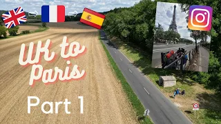 Cycling from the UK to Spain - Part 1 (UK to Paris)