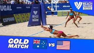 Clancy/Mariafe vs. Quiggle/Schermerhorn - Gold Match  Highlights Espinho 2022 #BeachProTour