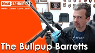 The Bullpup Barretts. Bolt Action Barrett Bullpups with firearms and weapon expert Jonathan Ferguson