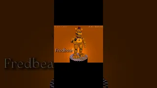 Fredbear's Family Diner Models Showcase  #fnaf #fnafgame #fivenightsatfreddy #fnafsecuritybreach