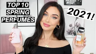 MY TOP 10 SPRING PERFUMES FOR WOMEN 2021 | KatesBeautyStation