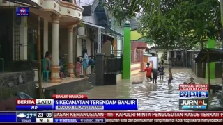 Banjir 50 Centimeter Rendam 4 Kecamatan di Manado