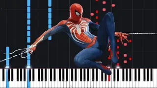 Main Theme - Marvel's Spider-Man (PS4) [Piano Tutorial] (Synthesia) // AqareCover