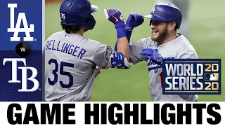 Joc Pederson, Max Muncy homer in World Series Game 5 win | Dodgers-Rays Game 5 Highlights 10/25/20