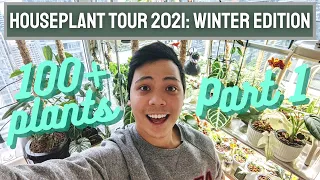 Houseplant Tour 2021: Winter Edition (PART 1) - 100+ PLANTS IN MY BEDROOM (LECA & Semi Hydroponics)