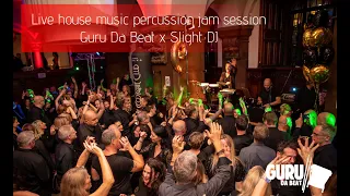 Live tech house dj set incl live percussion , Guru Da Beat & Slight DJ