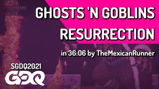 Ghosts 'N Goblins Resurrection by TheMexicanRunner in 36:06 - Summer Games Done Quick 2021 Online