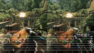 GTX 780 Ti: Crysis 3 Very High - 1080p vs. 1440p Gameplay Frame-Rate Tests