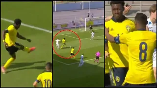 Anthony Elanga goal vs Finland 🔥😳 | Too good | Man United youngster scores wonder goal for Sweden