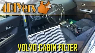 How to: Volvo C30 S40 V50 C70 Cabin Air Filter Replacement