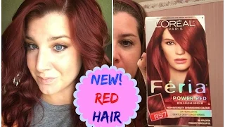 NEW RED HAIR! | Feria Cherry Crush R57