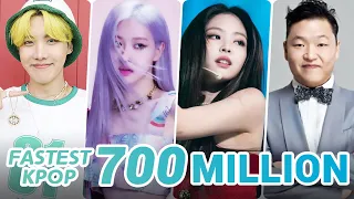 [TOP 22] FASTEST KPOP MUSIC VIDEOS TO REACH 700 MILLION VIEWS