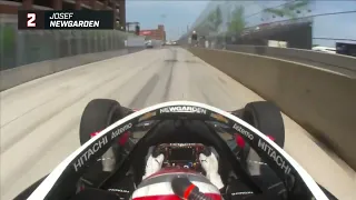Josef Newgarden's Onboard Lap | 2023 Detroit Grand Prix