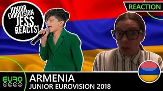 ARMENIA: L.E.V.O.N - 'L.E.V.O.N' (REACTION) | Junior Eurovision 2018